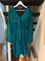 Donkergroene glitter jurk City Life maat S, City Life, Ophalen of Verzenden, Zo goed als nieuw, Maat 36 (S)