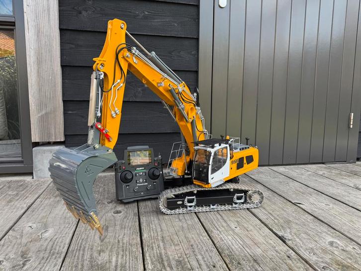 LESU graafmachine Liebherr 956 1:14 hydraulisch nieuw., Hobby en Vrije tijd, Modelbouw | Radiografisch | Overige, Nieuw, Ophalen of Verzenden