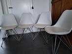 Eetkamerstoelen, Ophalen, Gebruikt, Wit, Vier