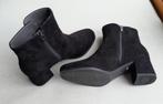 zwart suède enkellaarsjes - maat 40 -  FEYN, Feyn, Zwart, Lage of Enkellaarzen, Nieuw
