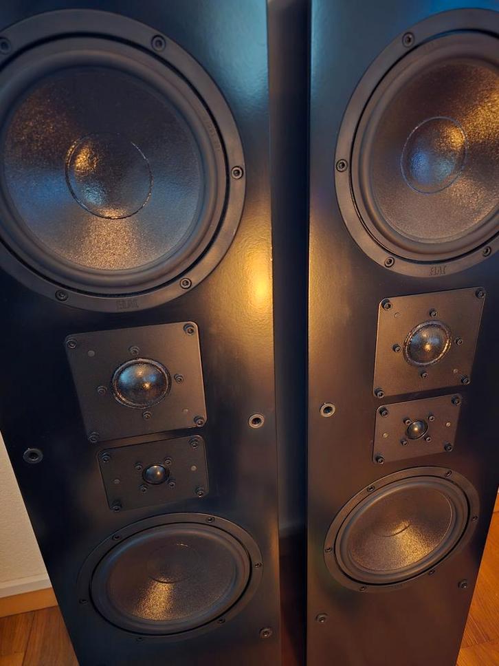 Elac EL 141, Audio, Tv en Foto, Luidsprekers, Zo goed als nieuw, Front, Rear of Stereo speakers, 120 watt of meer, Overige merken