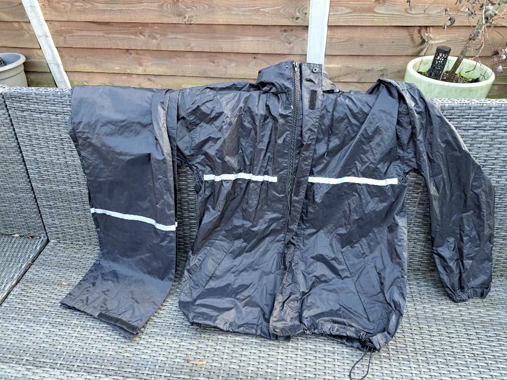 Regenpak maat S, Caravans en Kamperen, Regenkleding, Ophalen of Verzenden, Zo goed als nieuw, Regenjas, Heren