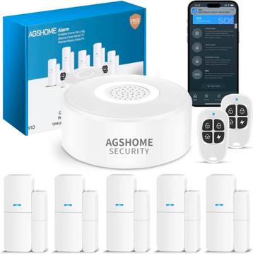 AGSHOME draadloos WiFi alarmsysteem met 120dB sirene

 beschikbaar voor biedingen