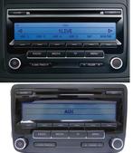 VW RCD 310 originele autoradio met pincode, Ophalen of Verzenden, Gebruikt