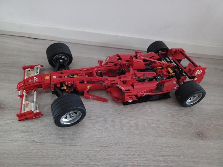 Lego Technic 8674 F1 One 1:18 Ferrari F1 2006 speed champion, Kinderen en Baby's, Speelgoed | Duplo en Lego, Gebruikt, Ophalen of Verzenden
