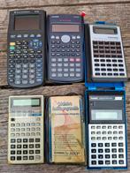 5 oude rekenmachines  vitrage, Diversen, Rekenmachines, Ophalen of Verzenden, Grafische rekenmachine, Gebruikt