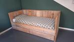 Jongens slaapkamer steigerhout; bed, bureau en kledingkast, Ophalen, Gebruikt, Eenpersoons