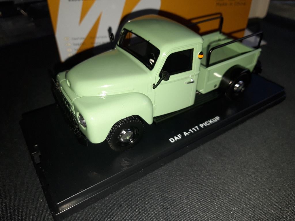 DAF A-107 Pick-up groen - schaal 1:34, VDM fabrikaat, Ophalen of Verzenden, Zo goed als nieuw, Bus of Vrachtwagen