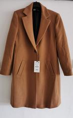 ZARA wollen jas mt. L, Kleding | Dames, Jassen | Winter, Bruin, Verzenden, Zara, Maat 42/44 (L)