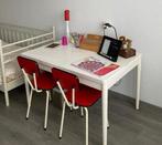 Uitschuifbare eettafel, Gebruikt, Vijf personen of meer, Rechthoekig, 50 tot 100 cm