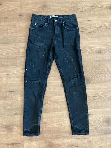 Spijkerbroek Zwart maat (40) S (ophalen/verzenden) beschikbaar voor biedingen