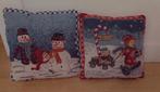 Kussenset: Winter & Decoratief - 35x35 & 45x45, Huis en Inrichting, Ophalen of Verzenden, Zo goed als nieuw, Vierkant