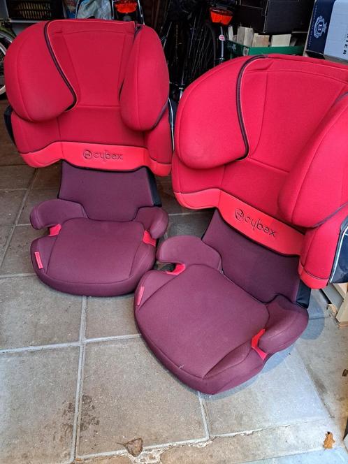 2x autostoel Cybex Solution X2-fix. Groep II/III (tweeling), Kinderen en Baby's, Autostoeltjes, Zo goed als nieuw, Overige merken