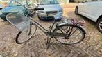 Damesfiets gazelle met voormand, bel en 3 versnelling, Fietsen en Brommers, Fietsen | Bakfietsen, Ophalen, Zo goed als nieuw, Gazelle