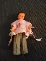 Oud poppenhuis popje., Ophalen of Verzenden, Gebruikt