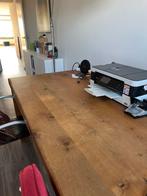 Eetkamer tafel, Huis en Inrichting, Tafels | Eettafels, Ophalen, Gebruikt, Eikenhout, 50 tot 100 cm