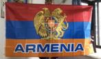 Grote vlag Armenie met tekst (150x90cm), Diversen, Vlaggen en Wimpels, Ophalen of Verzenden, Nieuw