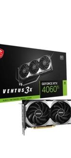 RTX 4060 Ti 16GB MSI Ventus 3X - Nieuw!, Computers en Software, Videokaarten, PCI-Express 4, Nieuw, Ophalen of Verzenden, Nvidia