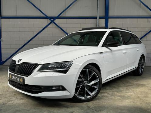 Skoda Superb Combi 2.0 TSI Sportline 220PK Pano|Camera|Trekh, Auto's, Skoda, Bedrijf, Te koop, Superb, ABS, Achteruitrijcamera