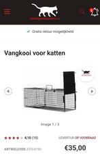 Vangkooi katten e.d. zgan, Ophalen, Zo goed als nieuw, 110 cm of meer, Minder dan 65 cm