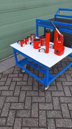 set Hydraulische cilinders met Compactvijzel 20 t Hi-Force, Ophalen, Gebruikt, Potkrik, Hydraulisch