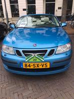 Saab 9-3 2.8 Turbo V6 Cabriolet AUT 2006 Blauw, Auto's, Saab, Beige, 1675 kg, Cabriolet, USB