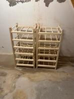 Hutten ikea wijnrek, 15 tot 25 flessen, Ophalen of Verzenden, Zo goed als nieuw, Minder dan 50 cm