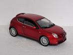 Alfa Romeo Mito D Rood 1/24. Mondo, Hobby en Vrije tijd, Modelauto's | 1:24, Ophalen of Verzenden, Gebruikt, Auto, Overige merken