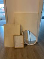 Muurdecoratie en spiegel Karwei, Vierkant, Nieuw, Ophalen of Verzenden, 100 tot 125 cm