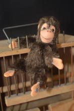 uniek , schattig  Steiff miniatuur bruin  jocko-aapje 12cm, Antiek en Kunst, Antiek | Speelgoed, Ophalen of Verzenden