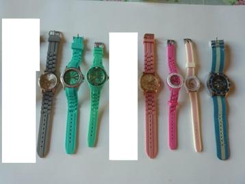 7 kinder horloges. beschikbaar voor biedingen