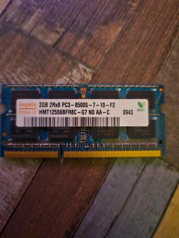 Mac geheugen 2GB DDR3 1067mhz