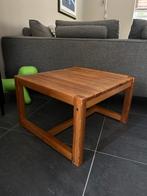 Vintage latten tafel Karin Möbring IKEA, Huis en Inrichting, Ophalen, 50 tot 100 cm, Rond, Zo goed als nieuw