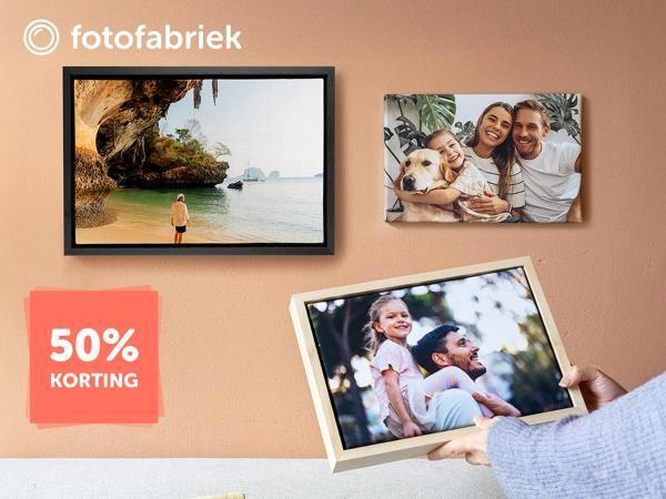 Fotofabriek 40% kortingsvoucher, Tickets en Kaartjes, Kortingen en Cadeaubonnen, Eén persoon, Kortingsbon