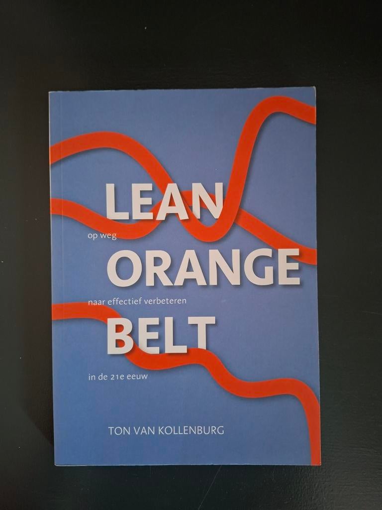 Lean Orange Belt - Ton van Kollenburg, Verzenden, Zo goed als nieuw, Vakgebied of Industrie, Ton van Kollenburg