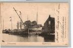 Middelharnis Scheepswerf st 1901 TOPKAART, Verzenden, Voor 1920, Gelopen, Zuid-Holland