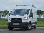 Ford Transit 350 2.0 TDCI L2H3 ac EURO6, Auto's, Stof, 4 cilinders, Wit, 14 km/l