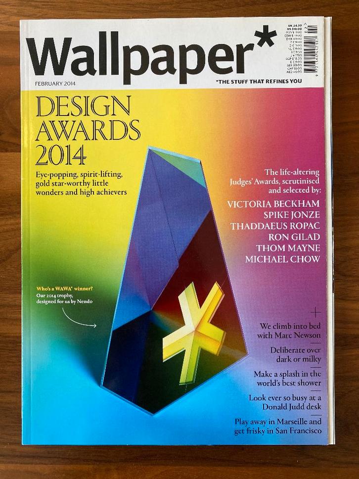 Wallpaper Magazine (UK) 179 - Februari 2014, Boeken, Tijdschriften en Kranten, Zo goed als nieuw, Glossy, Ophalen of Verzenden