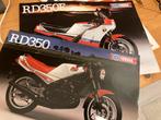 Yamaha RD 350/F folders, Motoren, Handleidingen en Instructieboekjes, Verzenden, Yamaha