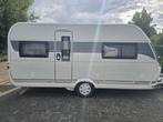 Hobby De Luxe 460 UFE met mover en voortent, Caravans en Kamperen, Caravans, Rondzit, Hobby, Overige typen, 5 tot 6 meter