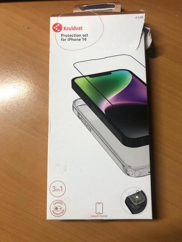 hoesje en camerafolie Iphone 14 beschikbaar voor biedingen