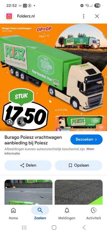3x Nieuw! Poiesz Vrachtwagen Limited Uitvoering! beschikbaar voor biedingen