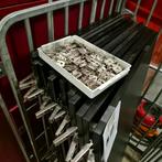 NETTE zwart gespoten houten kastdeuren incl scharnier 130x60, Huis en Inrichting, Kasten | Kledingkasten, Nieuw, Minder dan 100 cm