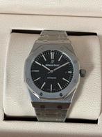 Audemars Piguet Royal Oak/ Automaat/ saffieglas/ Doos&pap., Ophalen of Verzenden