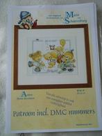 Borduurpatroon Maria van Scharrenburg Amber 28x22 cm, Ophalen of Verzenden, Gebruikt, Handborduren, Patroon
