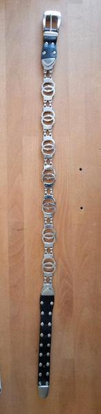 Unieke riem met handboeien, Ophalen, 90 tot 100 cm, Zo goed als nieuw, Echt leder