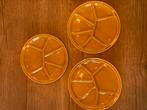 3 vintage borden Gien France, Antiek en Kunst, Antiek | Servies los, Ophalen of Verzenden