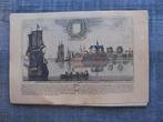 Delfshaven - kopergravure, Antiek en Kunst, Ophalen of Verzenden