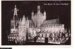 Ansichtkaart	Den Bosch	Sint-Janskathedraal	in floodlight, Verzamelen, Ansichtkaarten | Nederland, Verzenden, 1940 tot 1960, Ongelopen