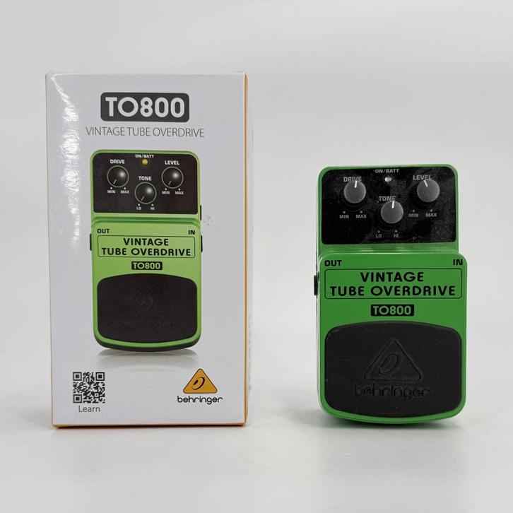 Behringer TO800 Vintage Tube Overdrive, Muziek en Instrumenten, Effecten, Zo goed als nieuw